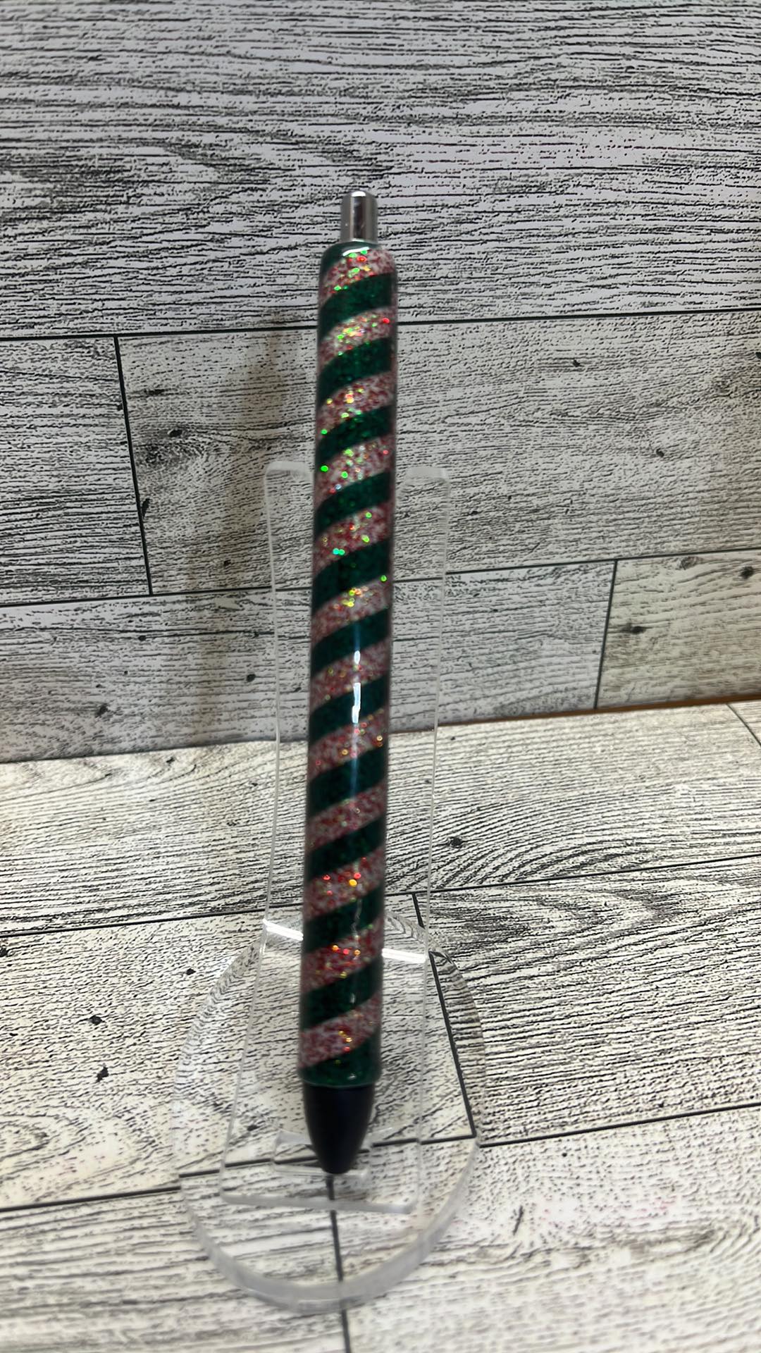 Pen -Green Stripe